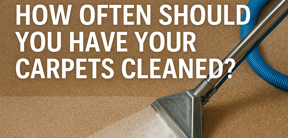 How Often Should You Have Your Carpets Cleaned banner